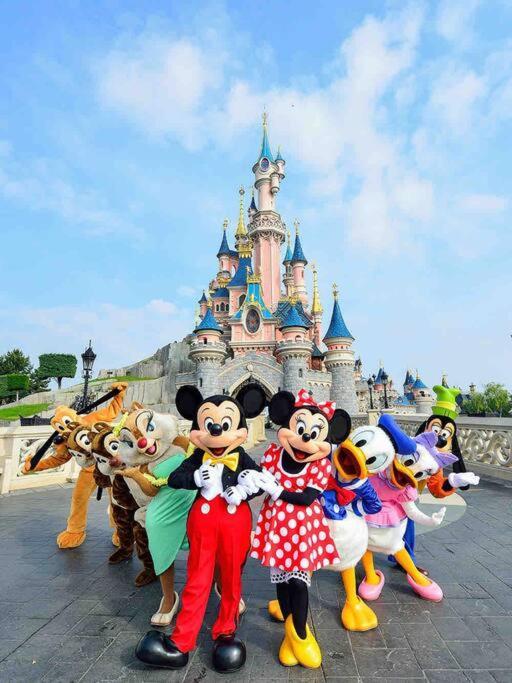 Superbe Appartement Disneyland Paris Parking Lagny Exteriör bild